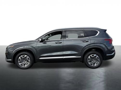Portofino Gray 2023 Hyundai SANTA FE HEV Blue