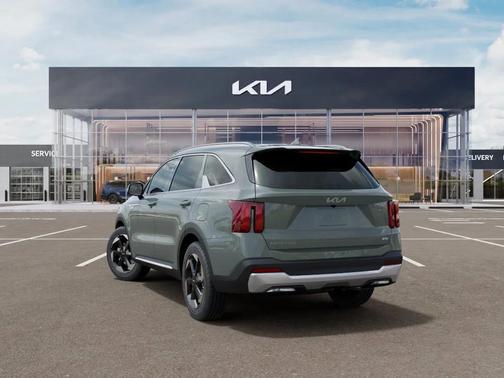 Cityscape Green 2026 Kia Sorento Hybrid EX