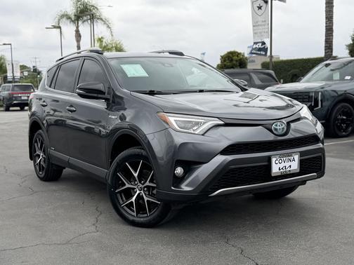 Magnetic Gray Metallic 2018 Toyota RAV4 Hybrid SE