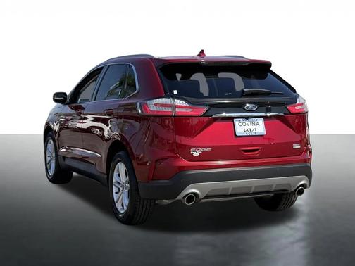 Red 2019 Ford Edge SEL