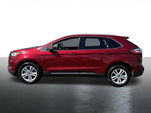 Red 2019 Ford Edge SEL