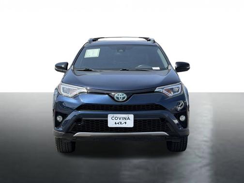 Blue 2017 Toyota RAV4 Hybrid SE
