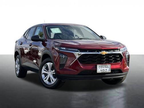 Crimson Metallic 2024 Chevrolet Trax LS
