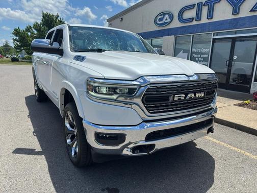 Ivory White Tri-Coat Pearlcoat 2020 RAM 1500 Limited