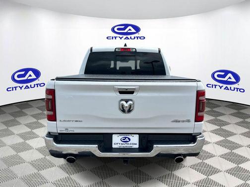 Ivory White Tri-Coat Pearlcoat 2020 RAM 1500 Limited