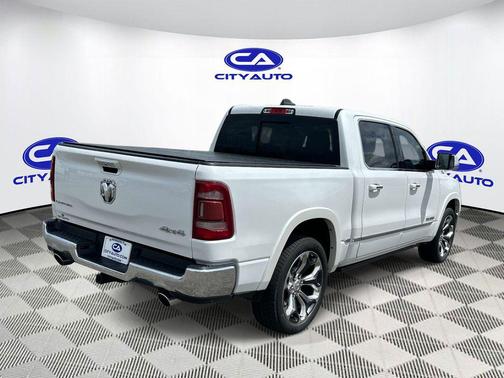 Ivory White Tri-Coat Pearlcoat 2020 RAM 1500 Limited