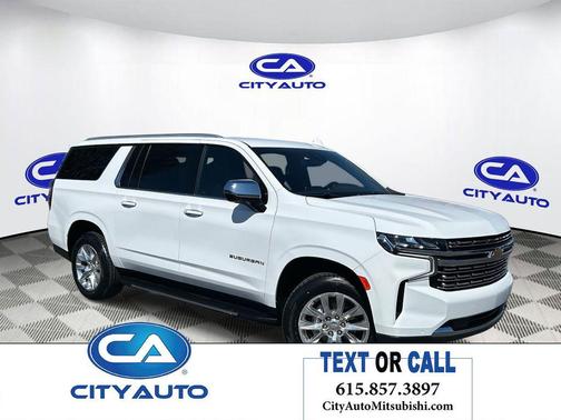 Summit White 2023 Chevrolet Suburban Premier