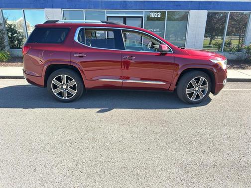 Crimson Red Tintcoat 2018 GMC Acadia Denali