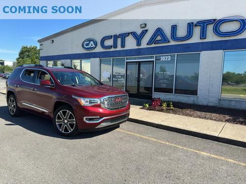Crimson Red Tintcoat 2018 GMC Acadia Denali