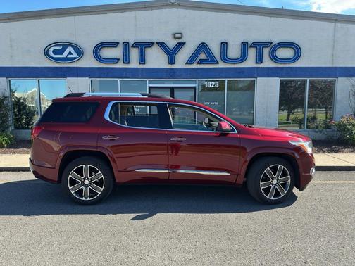 Crimson Red Tintcoat 2018 GMC Acadia Denali