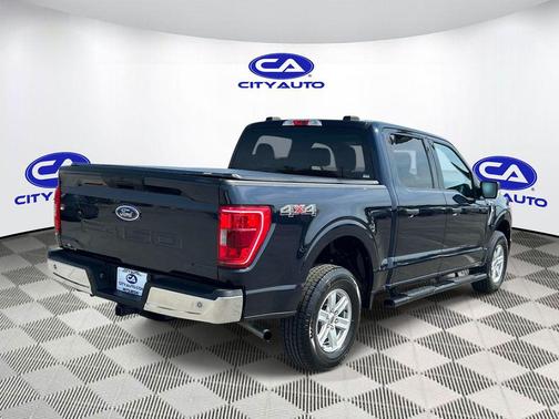 Antimatter Blue Metallic 2021 Ford F-150 XLT