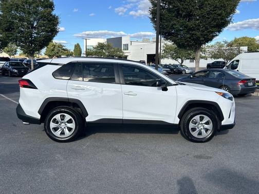 Super White 2021 Toyota RAV4 LE