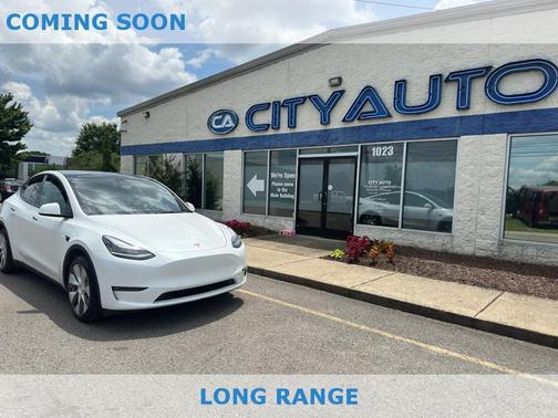 Pearl White Multi-Coat 2021 Tesla Model Y Long Range Dual Motor All-Wheel Drive