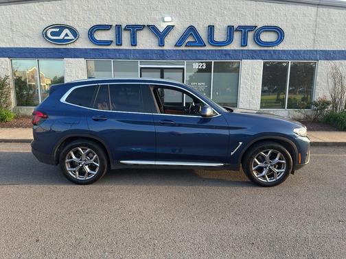 Phytonic Blue Metallic 2023 BMW X3 xDrive30i