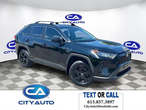 Midnight Black Metallic 2022 Toyota RAV4 Hybrid LE