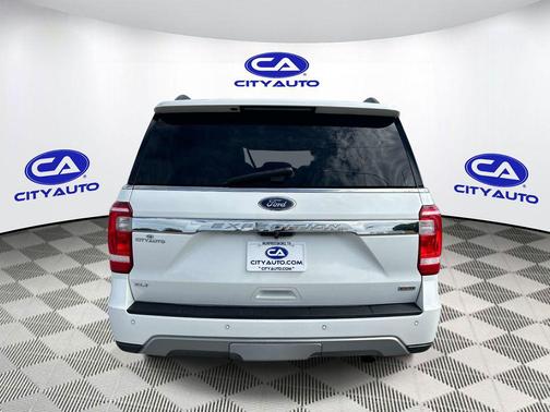 Star White Metallic Tri-Coat 2021 Ford Expedition XLT