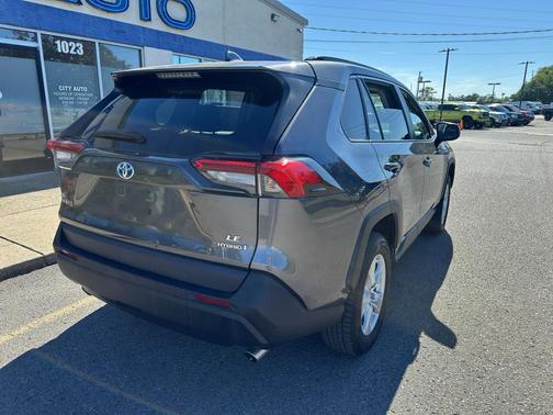 Magnetic Gray Metallic 2021 Toyota RAV4 Hybrid LE