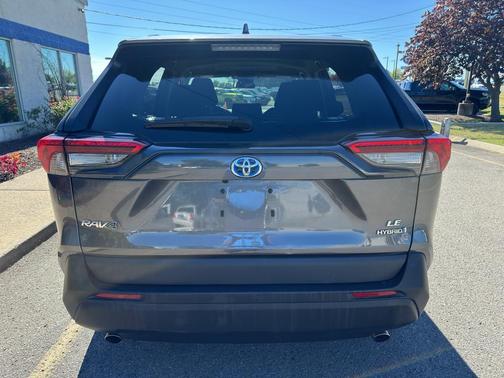 Magnetic Gray Metallic 2021 Toyota RAV4 Hybrid LE