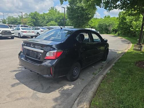 Jet Black Metallic 2024 Mitsubishi Mirage G4 ES