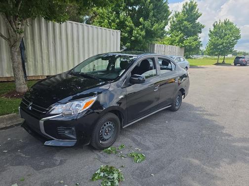 Jet Black Metallic 2024 Mitsubishi Mirage G4 ES