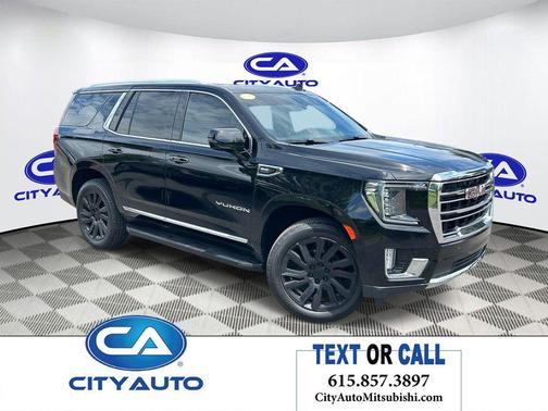 Onyx Black 2021 GMC Yukon SLT