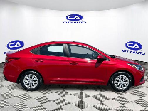 Pomegranate Red 2020 Hyundai Accent SE
