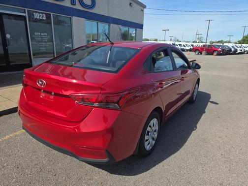 Pomegranate Red 2020 Hyundai Accent SE