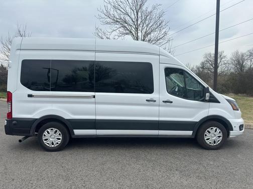 Oxford White 2024 Ford Transit-350 XLT