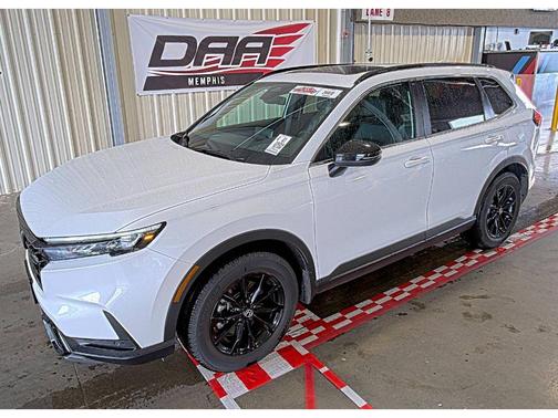 Lunar Silver Metallic 2024 Honda CR-V Hybrid Sport FWD