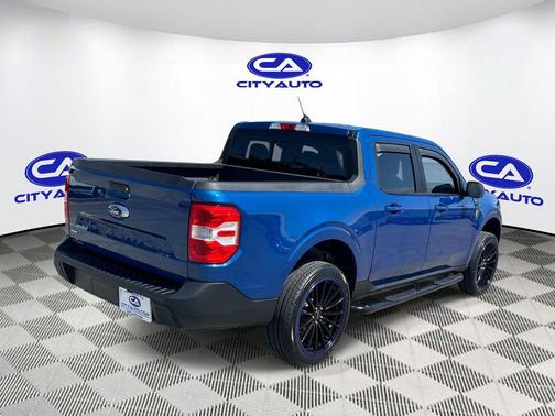 Atlas Blue Metallic 2023 Ford Maverick Lariat