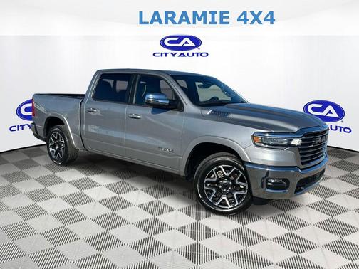 Billet Silver Metallic Clearcoat 2025 RAM 1500 Laramie
