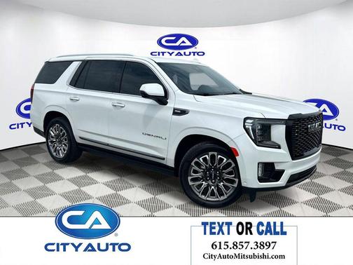 White Frost Tricoat 2023 GMC Yukon Denali Ultimate