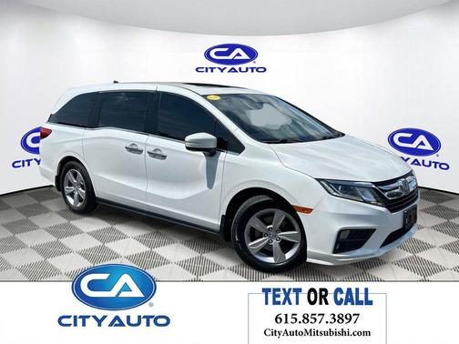 Platinum White Pearl 2020 Honda Odyssey EX-L w/Navigation/RES
