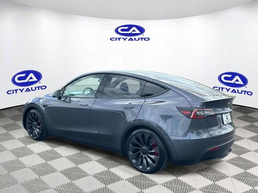 GRAY 2023 Tesla Model Y Performance Dual Motor All-Wheel Drive