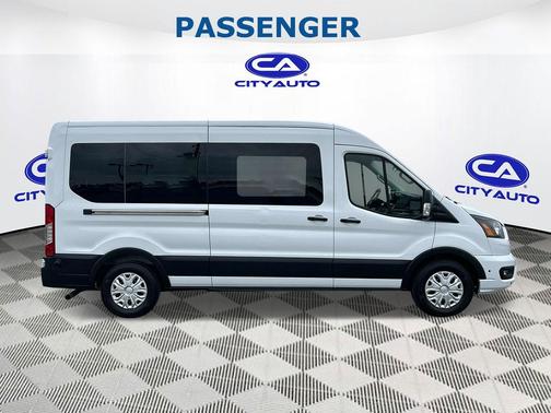 Oxford White 2024 Ford Transit-350 XLT