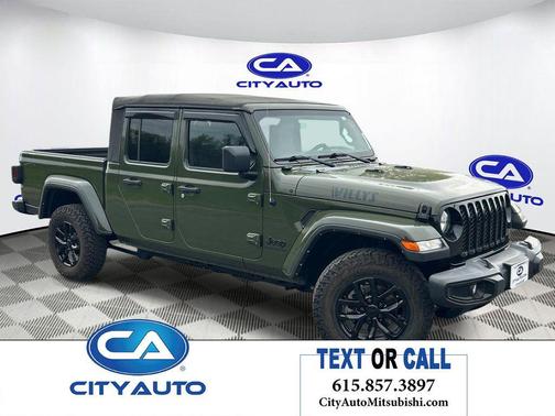 Sarge Green Clearcoat 2021 Jeep Gladiator Sport