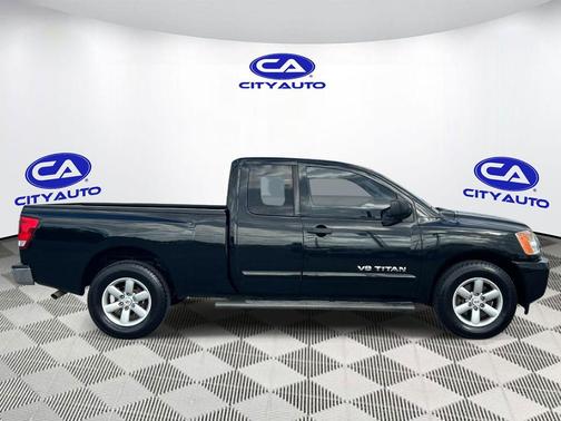 Magnetic Black 2015 Nissan Titan SV