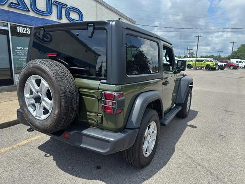 Sarge Green Clearcoat 2023 Jeep Wrangler Sport S
