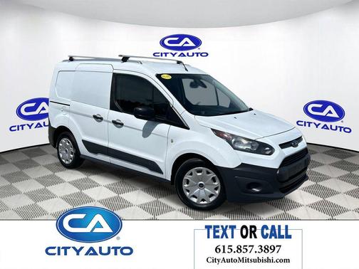 Frozen White 2018 Ford Transit Connect XL