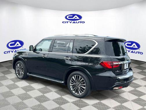 Mineral Black 2018 INFINITI QX80 Base
