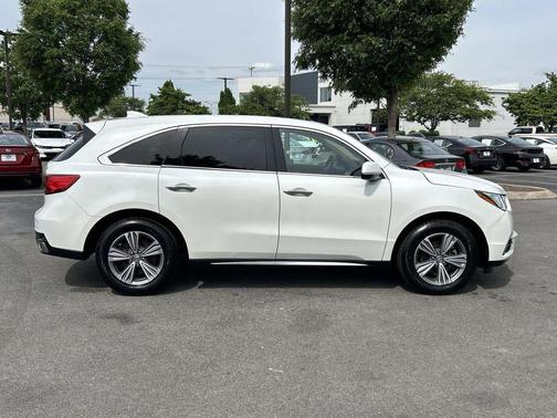 Platinum White Pearl 2020 Acura MDX 3.5L