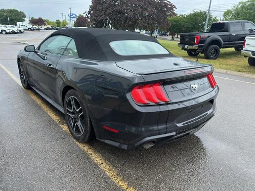 Shadow Black 2021 Ford Mustang EcoBoost Premium