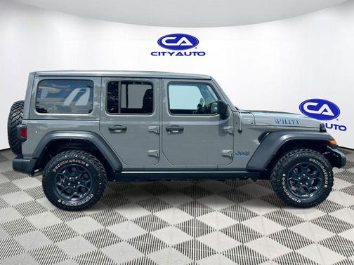 Sting-Gray Clearcoat 2023 Jeep Wrangler 4xe Willys