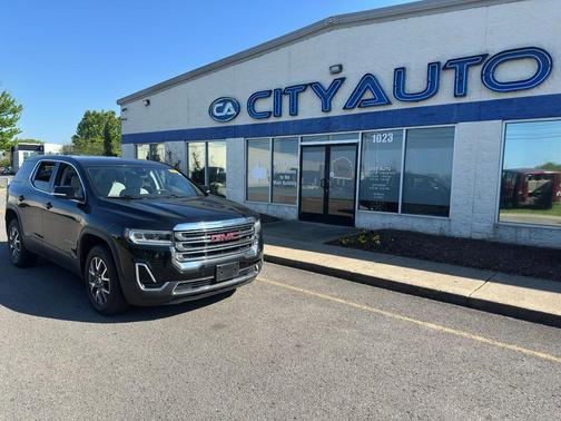 Ebony Twilight Metallic 2023 GMC Acadia AWD SLE