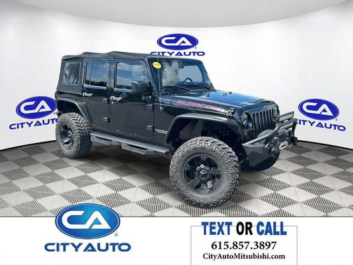 Black Clearcoat 2015 Jeep Wrangler Unlimited Rubicon