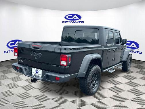 Black Clearcoat 2023 Jeep Gladiator Sport