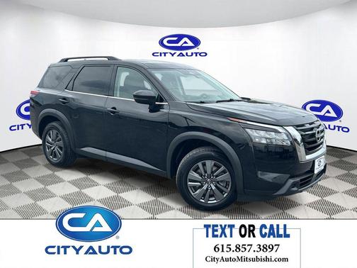 Super Black 2024 Nissan Pathfinder SV 4WD