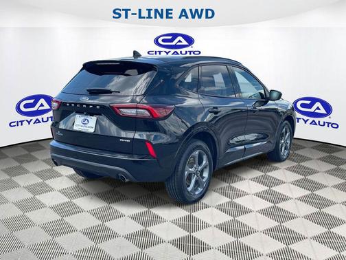 Agate Black Metallic 2023 Ford Escape ST-Line