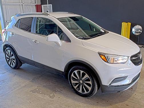 Summit White 2021 Buick Encore Preferred