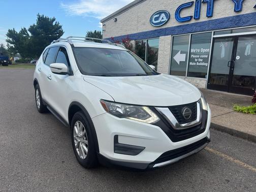 Glacier White 2019 Nissan Rogue S